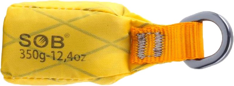 SOB Throw Weight Bag, Durable Climbing Rope Bag for Arborists, Tree Throw Bag for Rock Spelunking (Yellow-350) - Image 5